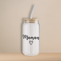 Verre - Maman coeur (Personnalisable)