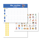 Ma routine du jour enfant - KIT ou PRÊT À L'EMPLOI