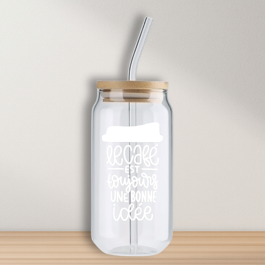 Verre - Le café est toujours une bonne idée