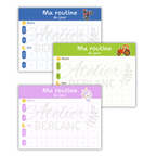 Ma routine du jour enfant - KIT ou PRÊT À L'EMPLOI